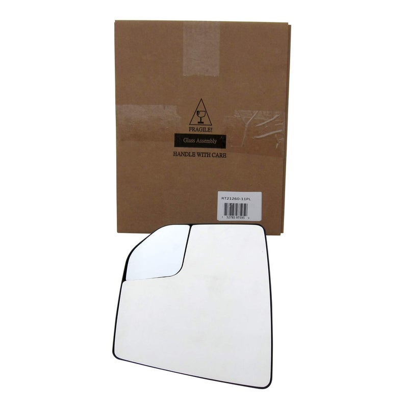 Rugged TUFF Driver Side Mirror Glass Replacement For 2015 2016 2017 2018 2019 2020 Ford F150 Pickup Truck Left Mirrors Backing Plate Heated Blind Spot Lens FL3Z17K707A - Image 5
